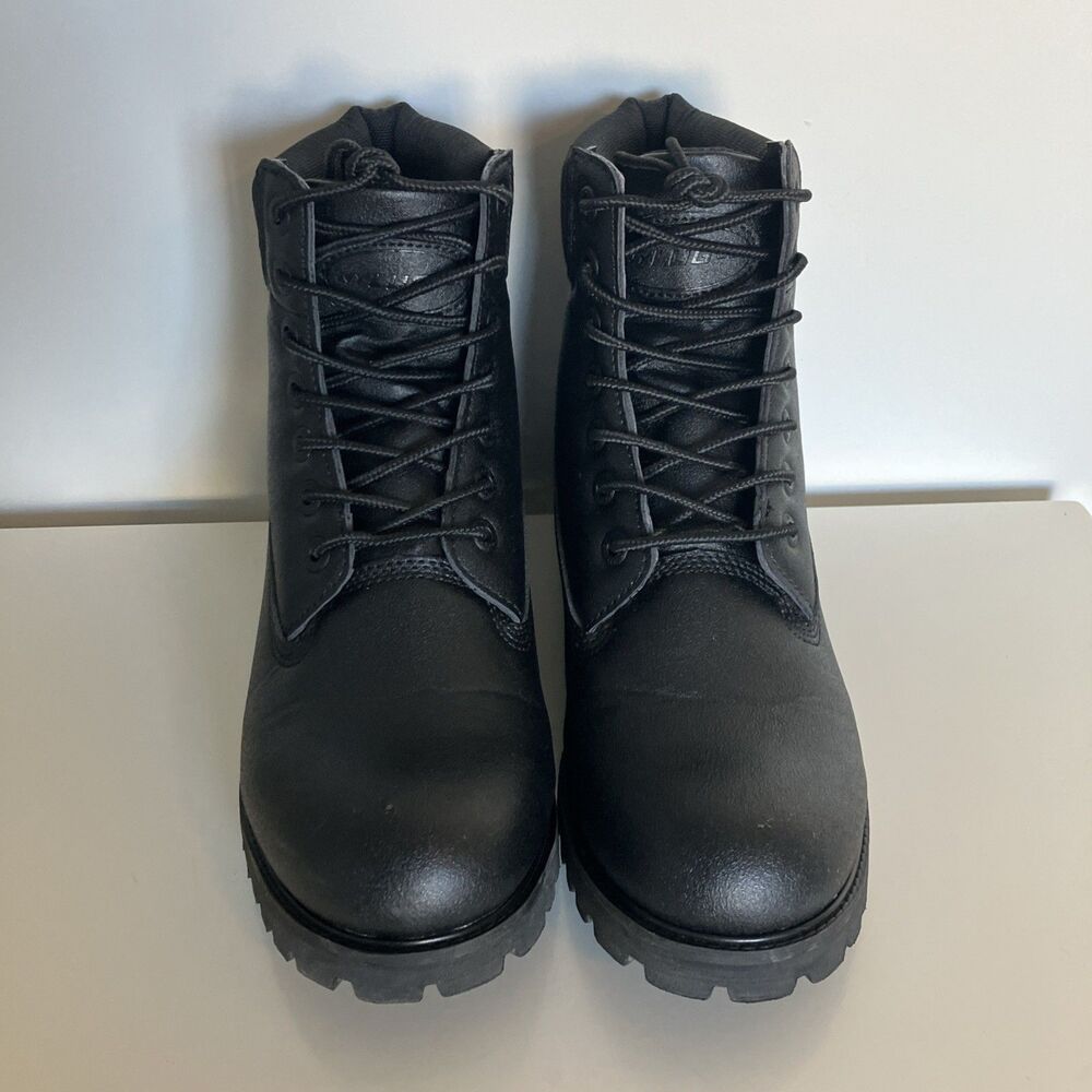 Lugz Men's Convoy SP 6 inch Boot Black US Size 9 EUR Size 42.5 -Pre-owned